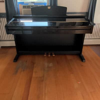 Yamaha CVP-403PE Clavinova 88-Key Digital Piano w/ Bench - Polished Ebony image 8