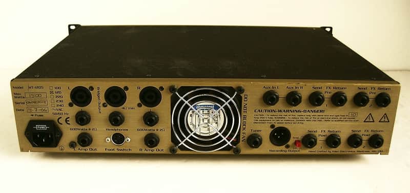 Eden WT-1205 Bass Amp *1200 Watts *Made in USA (2006) | Reverb