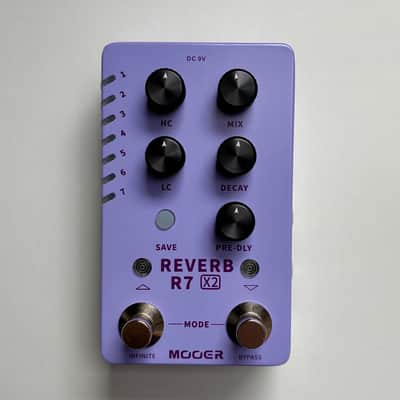 Mooer R7 X2 Reverb 2021 - Lavender image 2