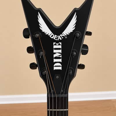 Dean Stealth Dimebag Darrell Signature Model – Black/Silver – Rare Dimebag Stealth – Great Condition image 3