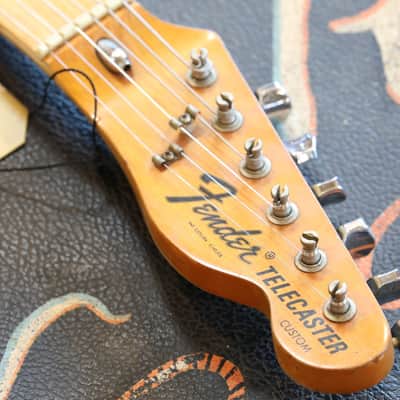 Vintage! 1975 Fender Telecaster Custom Natural Electric Guitar All Original! + OHSC image 11