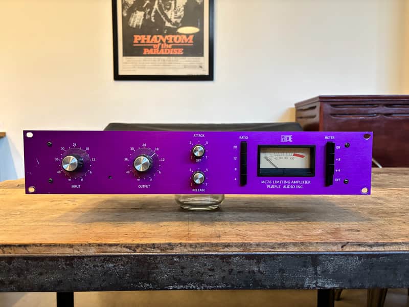 Purple Audio MC76 Limiting Amplifier / Compressor 2000s - UTC Transformer image 1