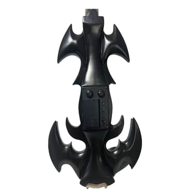 SONG Crazy-1 black 4/4 electric Violin, Solid Hard wood body, Hand made, Good sound, Free case bow cable image 7