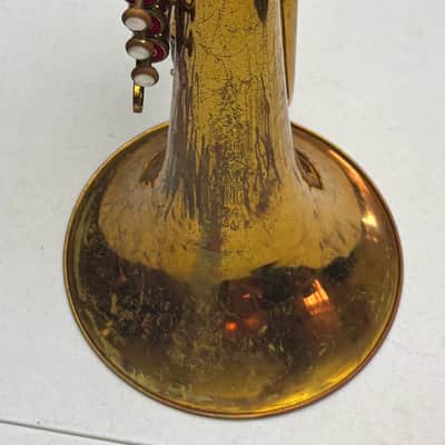 King 1124 Ultimate Marching Baritone Bb Brass Horn w/ Original Case & Accessories – Plays Great image 14