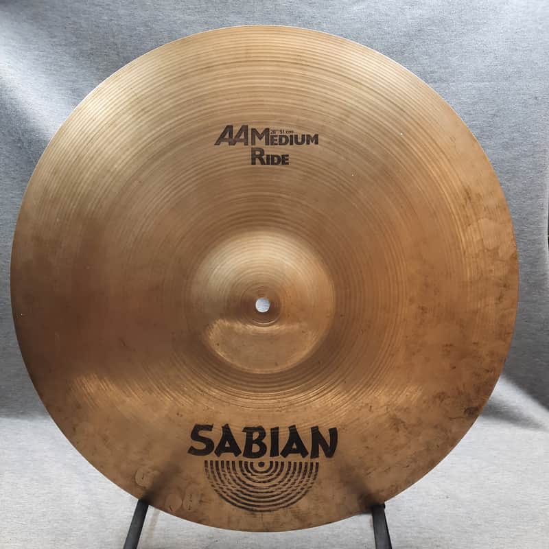 Sabian 20" AA Medium Ride Cymbal image 1