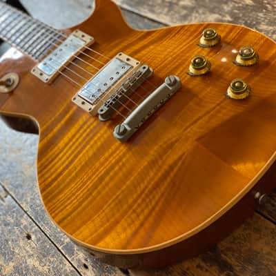 Gibson Les Paul Classic Premium Plus 1994 Trans Amber Yamano Order All Original w/ OHSC image 3