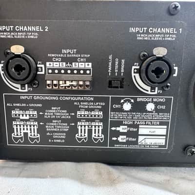 JBL MPX300 Stereo Power Amplifier Amp 300 Watts Per Channel - Three Pieces image 9