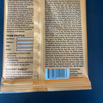 Ernie Ball Hybrid Slinky Electric Guitar Strings, Nickel-Wound, 9-46 Gauge image 2