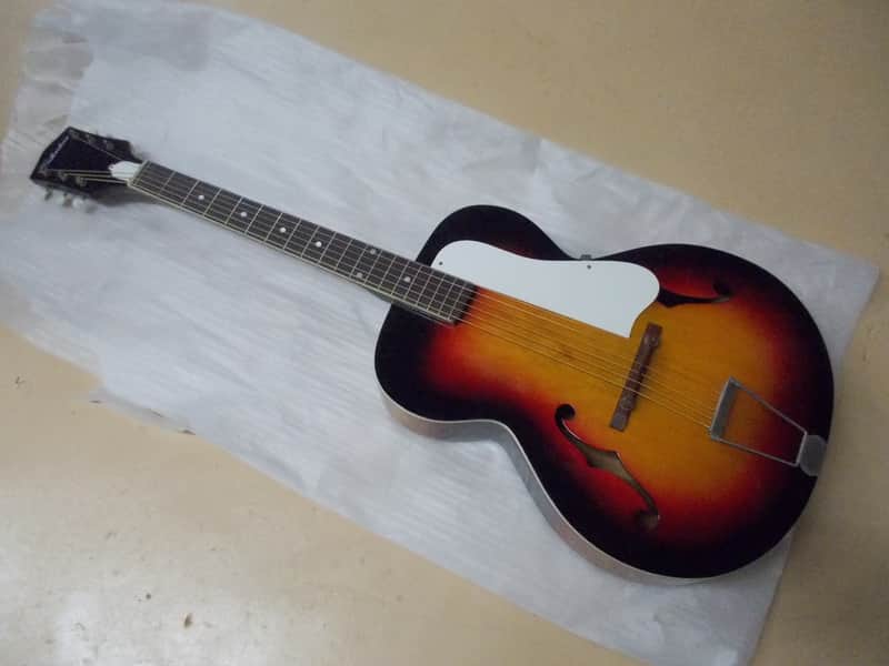 1960's Kay Silvertone Archtop acoustic guitar FANTASTIC! image 1