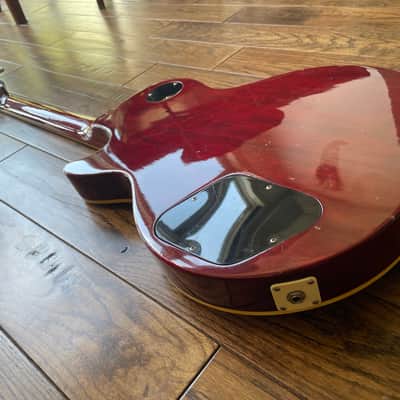 Aria Pro II LS 450 Standard Electric Guitar Cherry Burst Matsumoku MIJ image 11