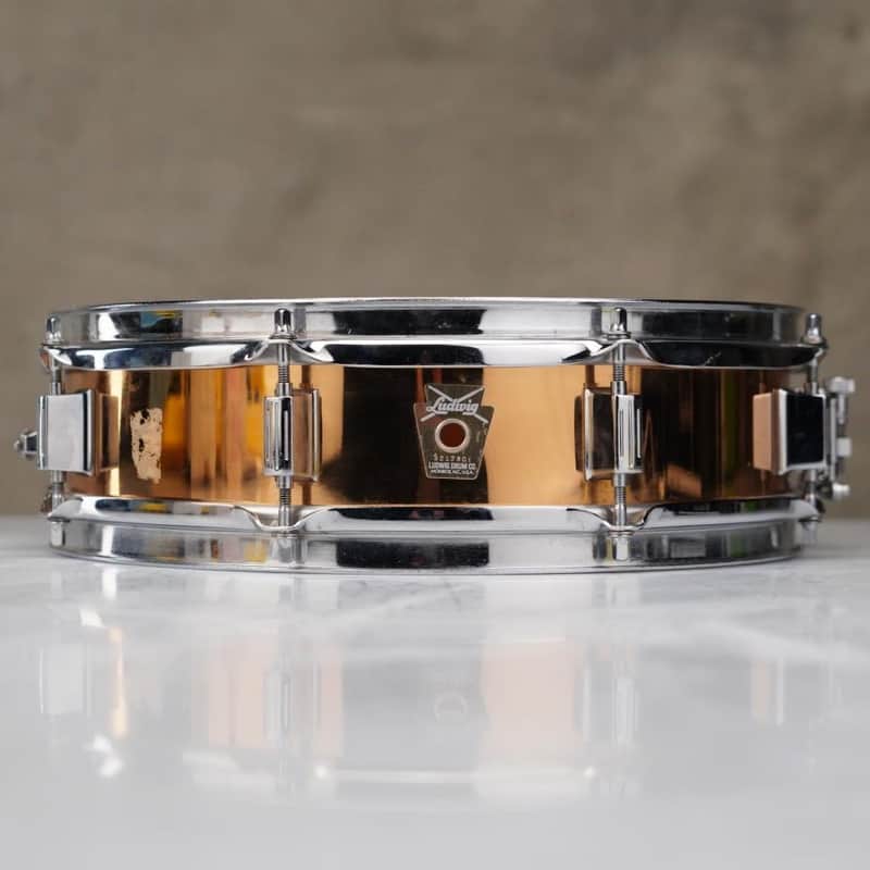 Ludwig LB553 Bronze 3.5" x 13" Piccolo Snare Drum #59092 image 1