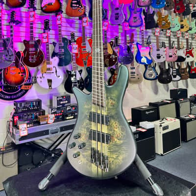 Spector NS Dimension 4 Bass Guitar - Haunted Moss Matte Left Handed *FREE PLEK WITH PURCHASE*! 992 image 4
