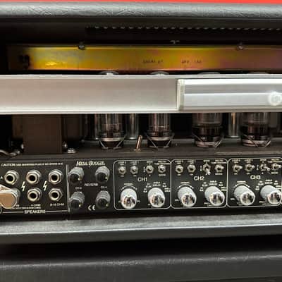 Mesa Road King 4 Channel 120W Guitar Amplifier + Mesa Road King 4x12 Slant Speaker Cabinet image 5