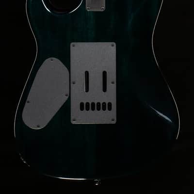 Ernie Ball Music Man Sabre HH Tremolo Gator Burst Flame (305) image 4