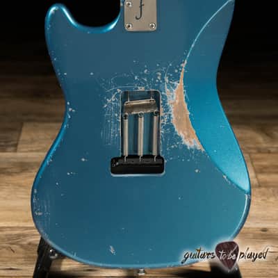 Fano MG6 Alt de Facto Lambertones Crema/Blondie Guitar – Lake Placid Blue image 7