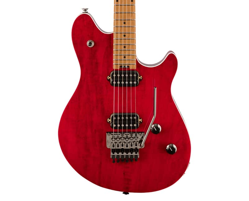 Used EVH Wolfgang WG Standard QM Electric Guitar - Wine Red w/Baked Maple FB image 1