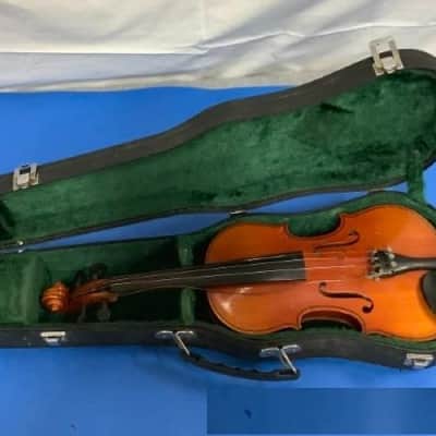 Suzuki Model 220 size 1/4 violin, Japan, 1986, with case (Bow needs replace hair) image 17