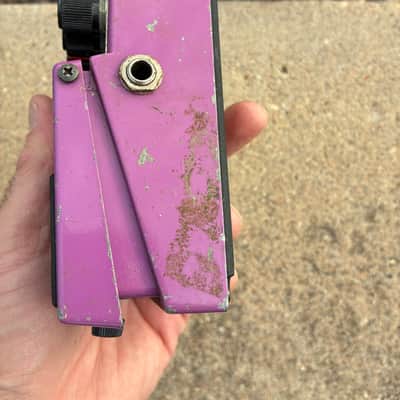 Boss BF-2 Flanger (Black Label) 1980 - 1984 - Purple vintage electric guitar pedal image 8