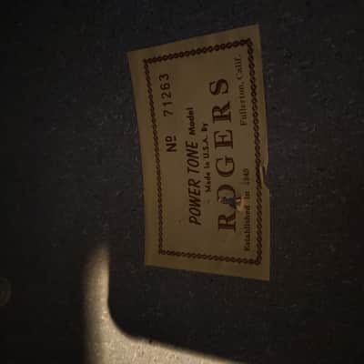 Rogers Fullerton 16x16 Floor Tom - Black Wrap image 13