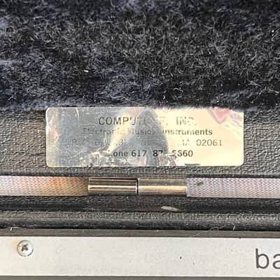 1977 Computone Lyricon 1 Vintage Electronic Woodwind Saxophone Analog Synthesizer for Selmer Rare Synth image 9