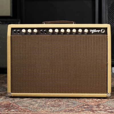 Tone Pump Custom Guitar Amplifier with Weber DT-12 Speaker -Tweed - Used image 2