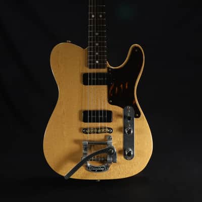 Fender Masterbuilt Prestige Collection P-90 Bigsby Tele Closet Classic Masterbuilt by Dale Wilson Tv Yellow ONE OF A KIND! 832 image 9