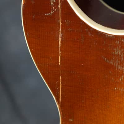 1972 Sunburst Harmony Batwing Mandolin Pro Setup Gigbag image 5
