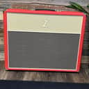 (17536) Dr. Z Open Back 212 Cabinet w/ Blue Alnico Speakers - Red Tolex