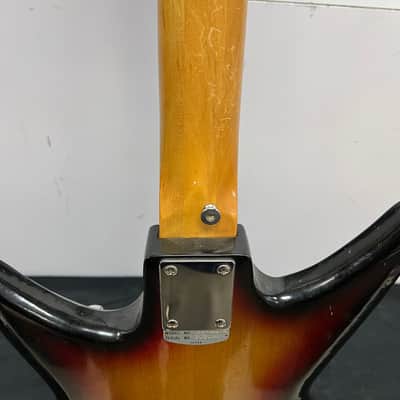 Vintage Silvertone Model 759 1437 Teisco 1960's Sunburst Electric Guitar Made in Japan Guitar image 21