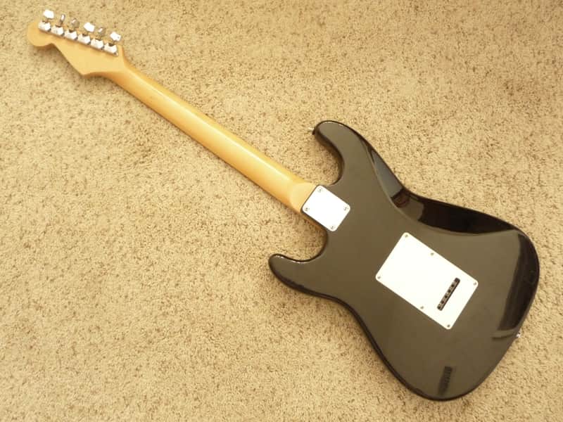 Fender Squier Bullet Stratocaster 1995, Black, Korea | Reverb