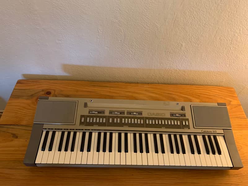 CASIO カシオ キーボード Casiotone 610 CT-610 Casio CT-610 Casiotone 61-Key Synthesizer | Reverb