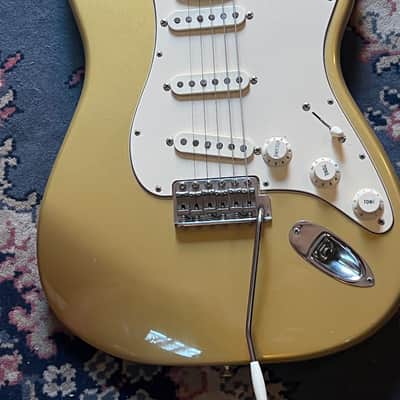 Hendrix Style lefty Rare Fender 1960’s Vintage Player Stratocaster Early 2000’s - Aztec Gold image 2