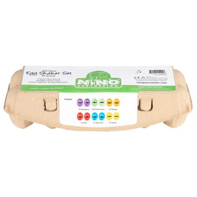 Nino Egg Shaker Set Soft Sound 12 pcs. image 2