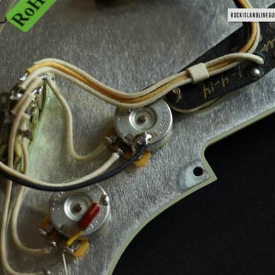 *Rare* Fender Custom Shop Hand-Wound Josefina '69 '65 '60 Stratocaster Pickups -  Loaded Nitrate Celluloid Pickguard image 4