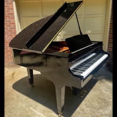 Kawai GE-1 Grand Piano – 5’1” Glossy Black image 2