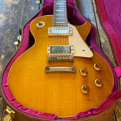 Gibson Custom Shop Historic VOS 1958 Les Paul Standard Reissue Lemon Burst R8 image 1