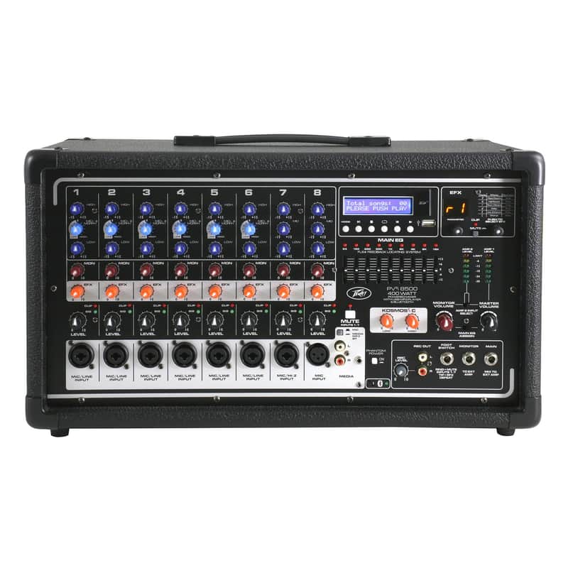 Peavey PV i8500 400 Watt Powered Mixer, Bluetooth, New image 1