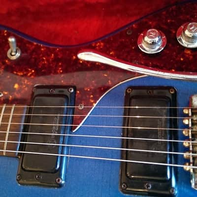 Mosrite Mark V Ventures  1966 Blue Sparkle image 7