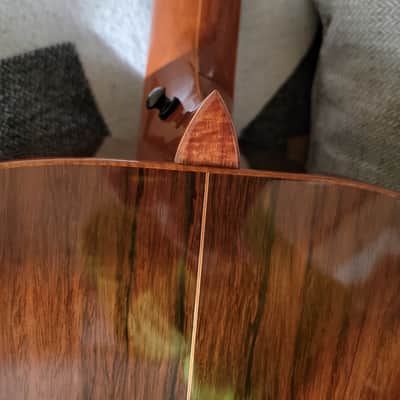 Bischoff Acoustic Guitar 9-String (not 12-String) Custom Artist Series Luthier Hand-Crafted 2013 Sunburst Adirondack Madagascar RW Excellent! image 16