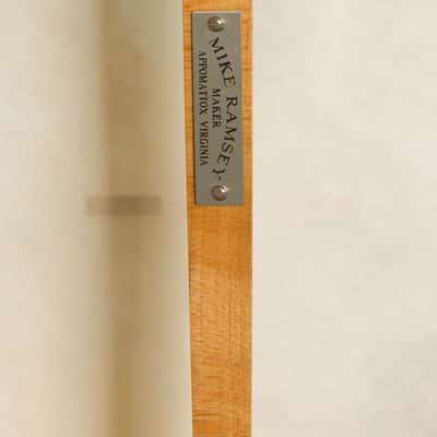 Mike Ramsey  5 String Fretless Banjo (2000), ser. #1142, black tolex hard shell case. image 13