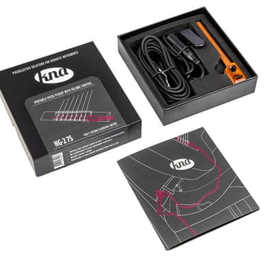 Kna NG-2 7S | Bridge Mounted Portable Piezo Pickup for 7 String Classical / Flamenco Guitar  with Volume Contol image 10
