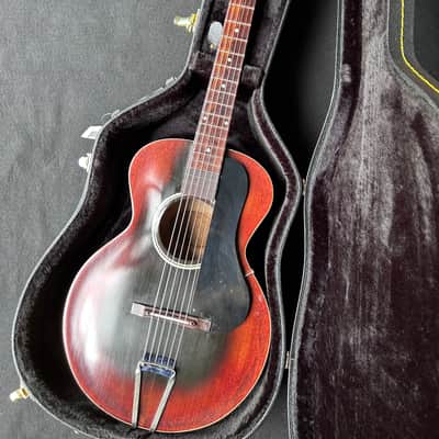 Vintage Gibson Small-Body Archtop Acoustic Guitar Sunburst Kalamazoo MI c.1940s image 16