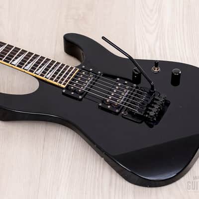 2002 Jackson Stars Soloist SL-J2 Neck Through Guitar Black w/ Seymour Duncan, Floyd Rose & Case image 10