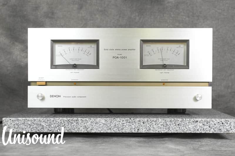 DENON POA-1001 Power Amplifier in Very Good Condition. | Reverb