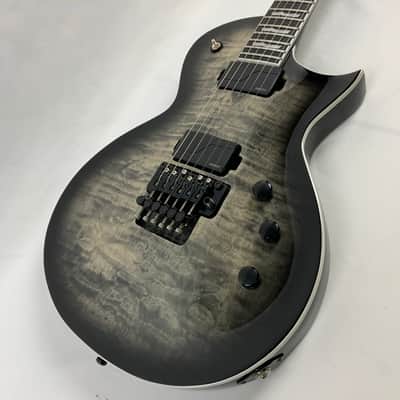 ESP E-II Eclipse FR Charcoal Burst CHB Floyd Rose Fluence Electric Guitar + Case - B-Stock image 11