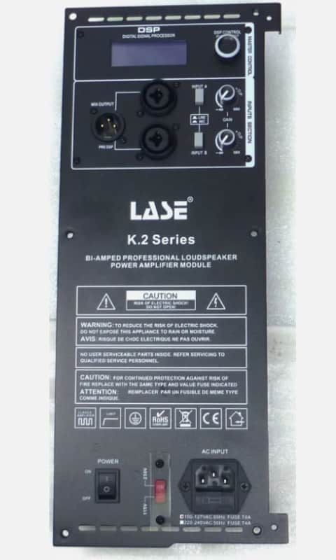 LASE K.2 Amplifier Module Intended For QSC K12.2, K10.2, K8.2 Power Speakers image 1