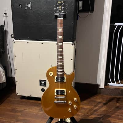 Gibson Les Paul Studio '50s Tribute T 2016 - Satin Gold Top image 1