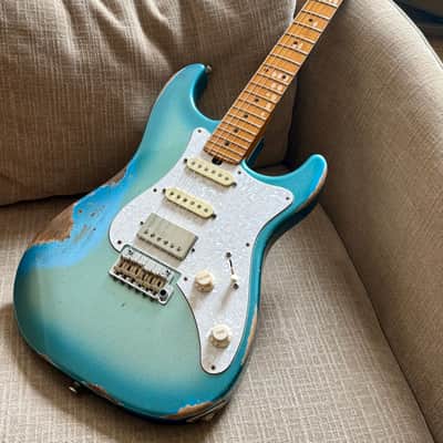 Friedman Vintage S 2025 - Heavy Relic Turquoise Sparkle image 2