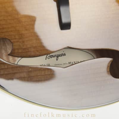 2026 BOURGEOIS M5-A SB A-STYLE MANDOLIN image 15