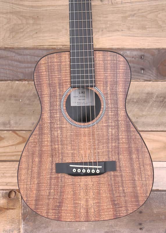 Martin LXK2 Little Martin Left-Handed Acoustic Guitar Natural w/ Gigbag image 1